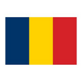 Flag of Romania Temporary Tattoo (1.5"x2")